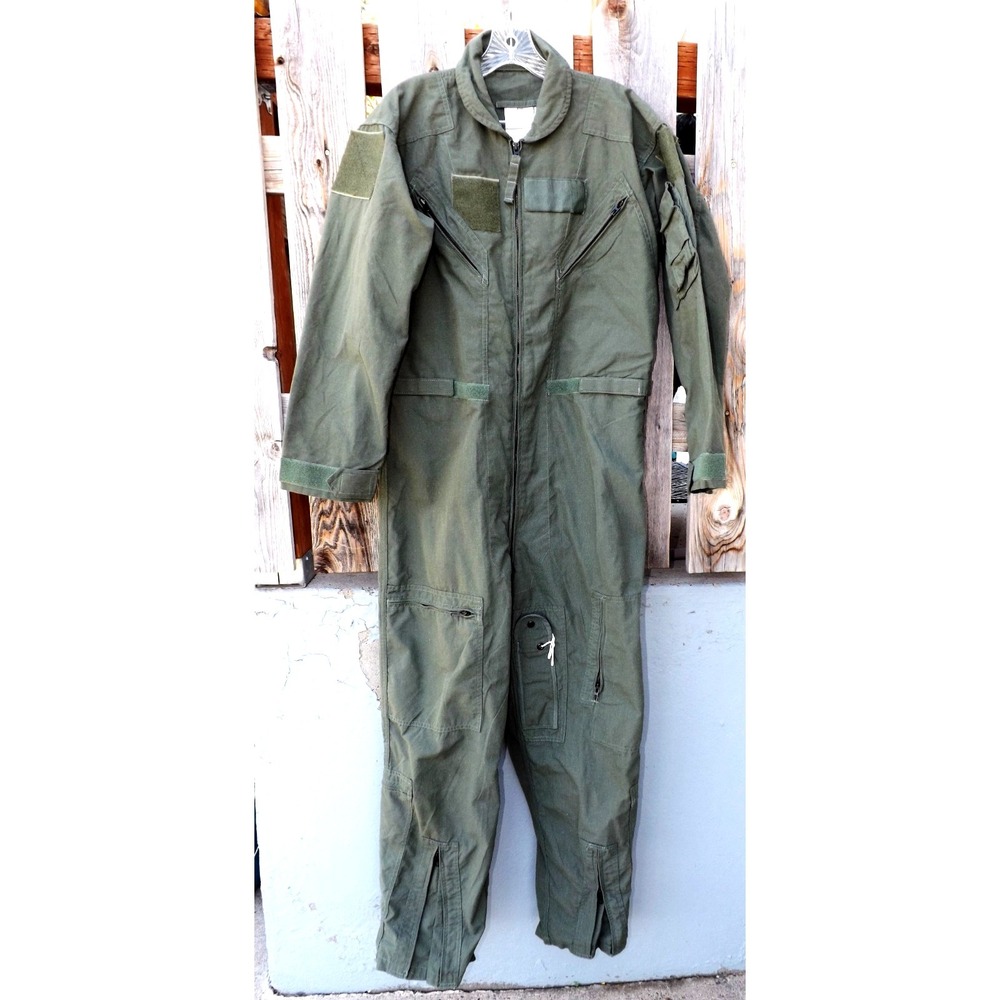 USAF Coverall, Flyers Jumpsui Summer Fire Resistant Coveralls - Size 42R